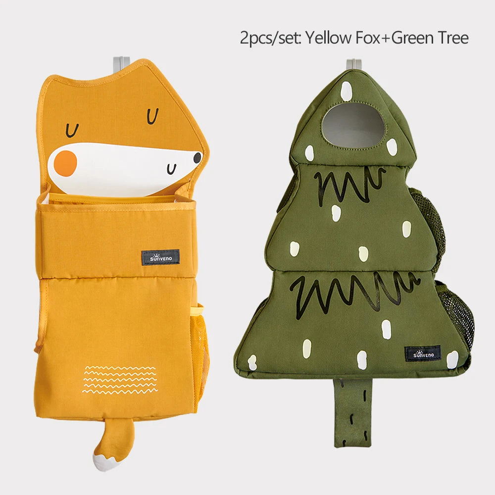 `Sunveno Multifunctional Hanging Baby Storage Bag For Nursery Decor`