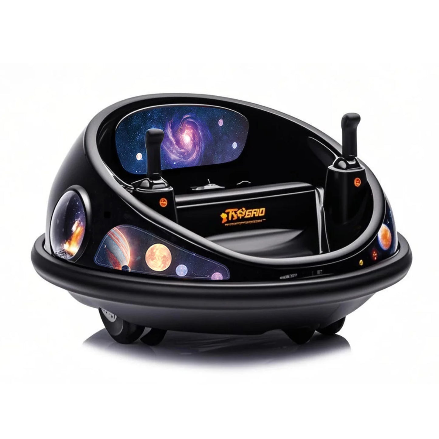 Ride on Electric Bumper Car for Kids Toddlers 12V 2-Speed 360° Spin with Remote Control Lights & Music for Boys & Girls Ages 1-5