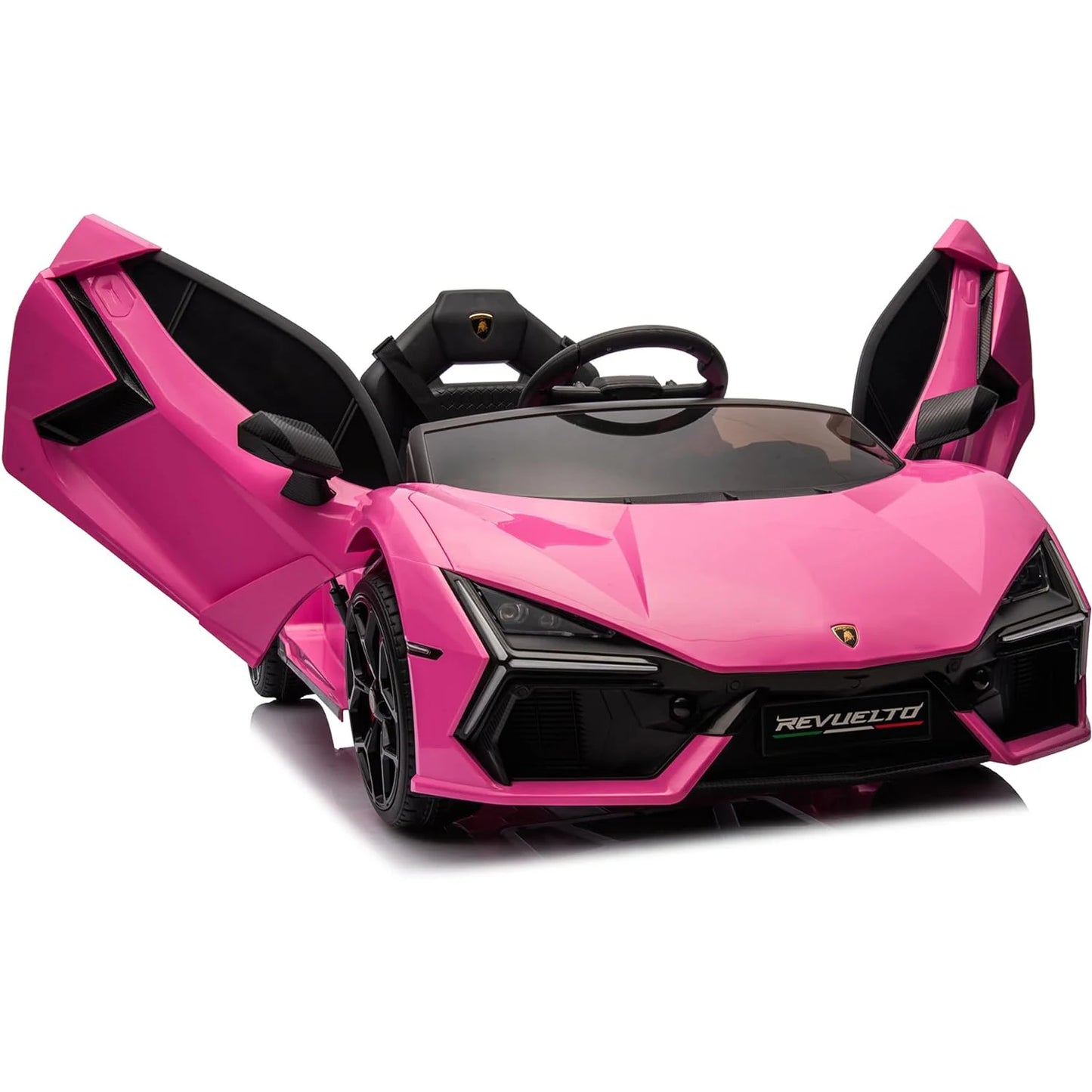 HiMISS Ride On Car Toy For Kids 3-6 Bluetooth Music