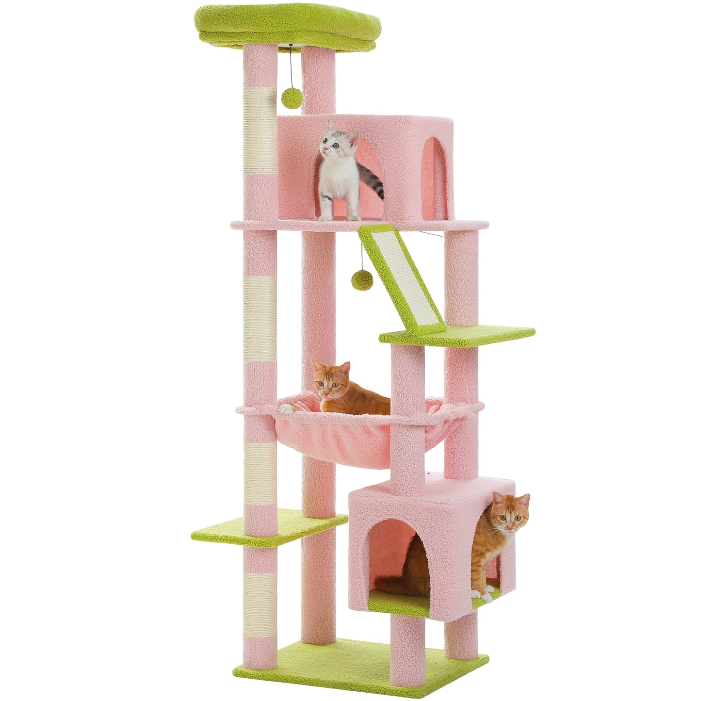 PAWZ Road Cat Tree Multi Level Indoor Cat Tower Deluxe