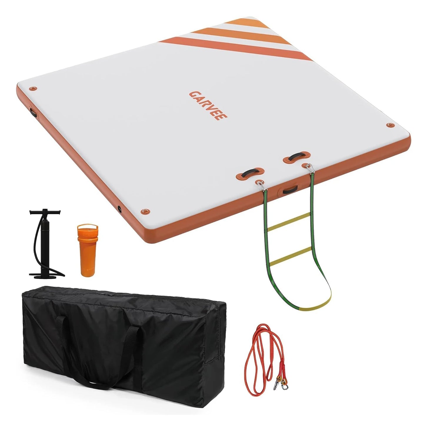 Inflatable Floating Dock For Lakes And Beaches Non Slip Surface