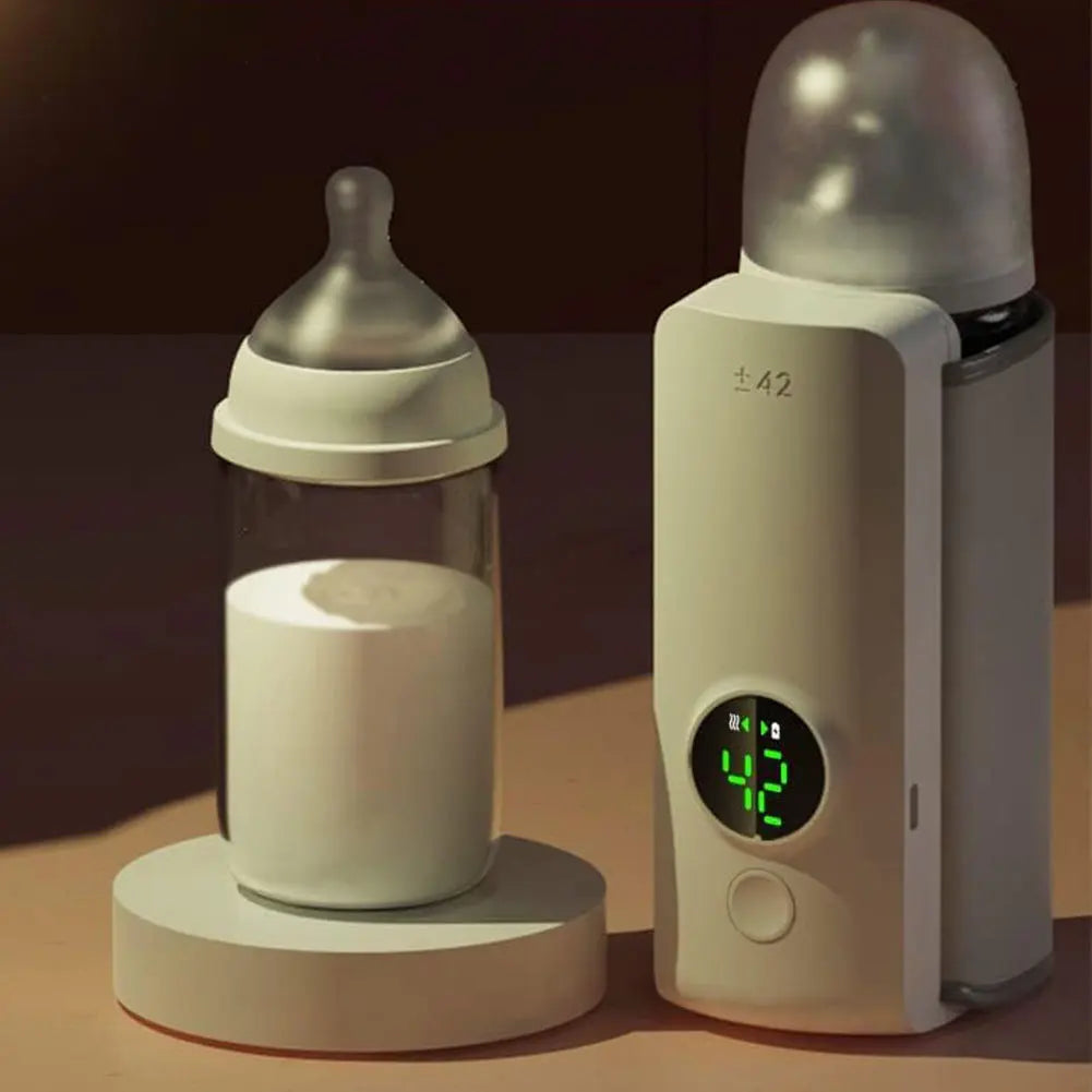Portable Cordless Baby Bottle Warmer With Temperature Control