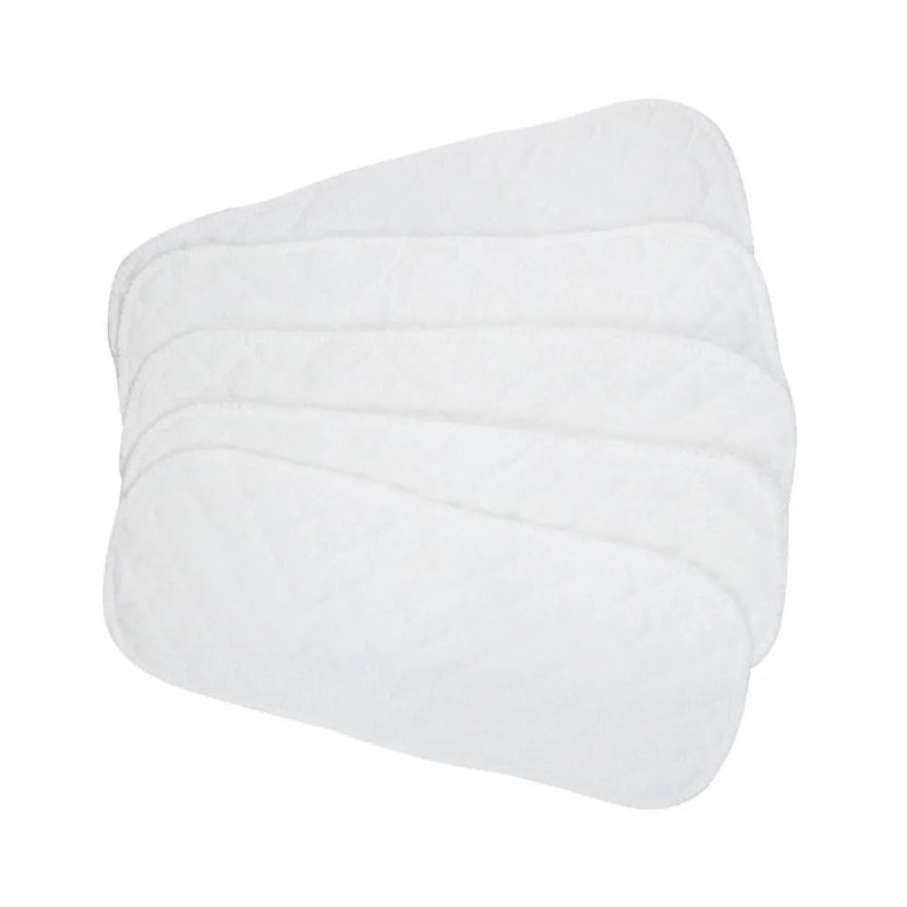 Cotton Cloth Diapers 5 Pack For Babies Breathable Reusable Nappies