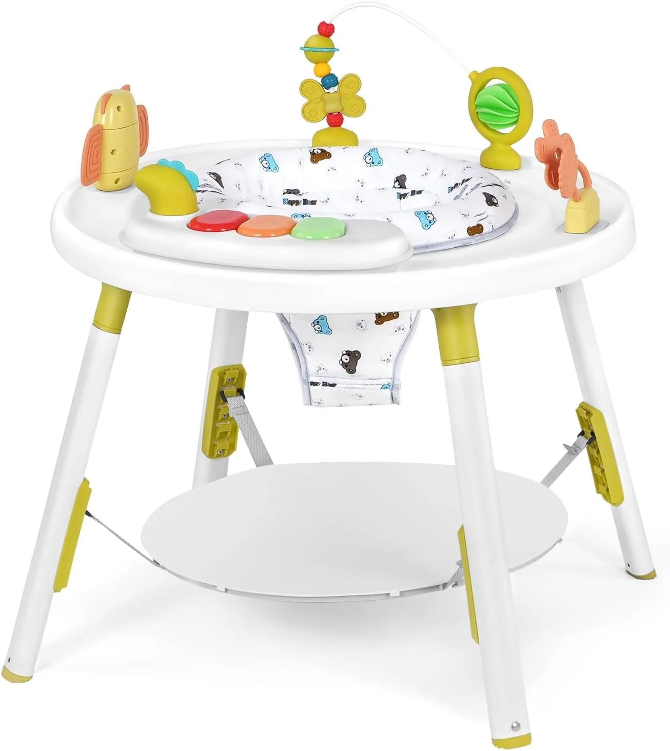 YEALEO Baby 3 In 1 Activity Center Jumper And Table With Rotating Seat