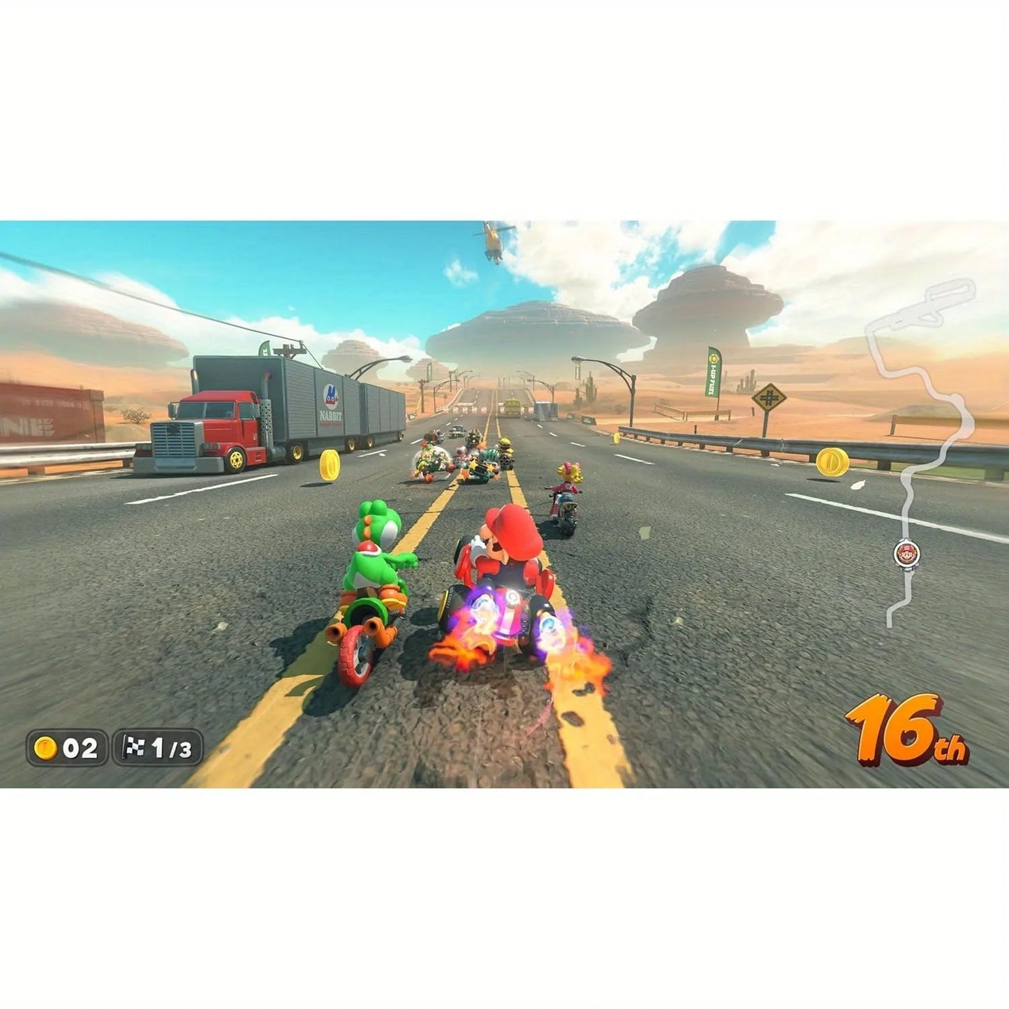 Nintendo Mario Kart World Physical Game Card For Switch 2