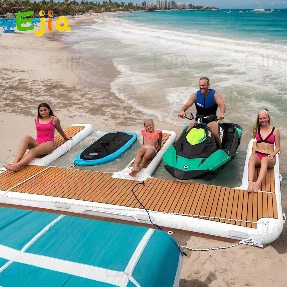 Ejia EVA Non Slip Inflatable Dock Platform For Jet Skis