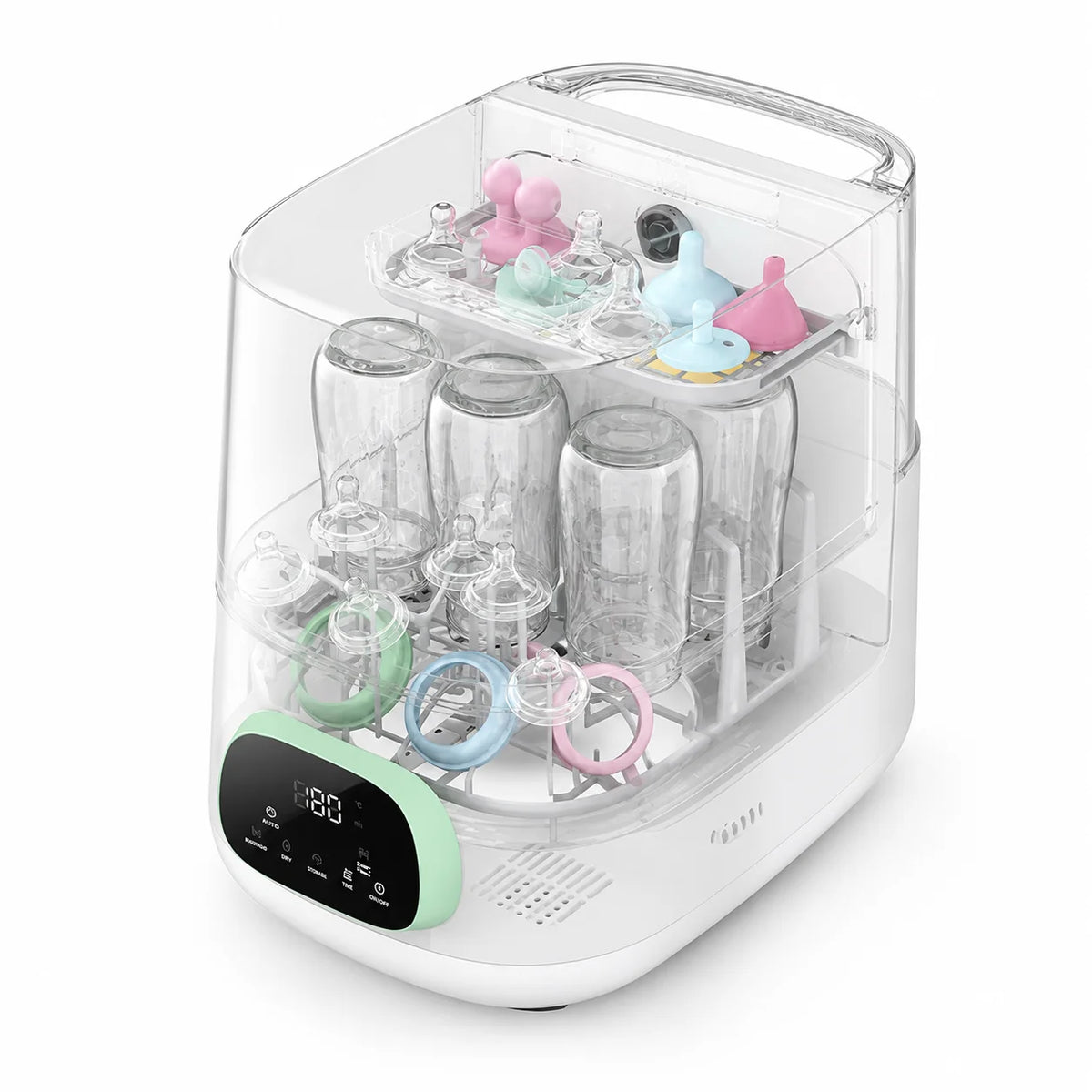 Kmaier 4-in-1 Automatic Baby Bottle Washer Sterilizer