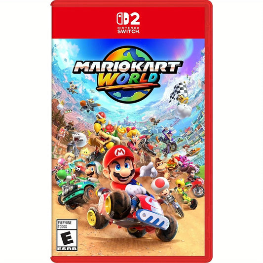 Nintendo Mario Kart World Physical Game Card For Switch 2