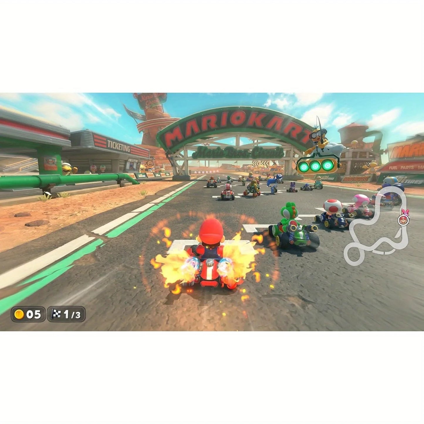 Nintendo Mario Kart World Physical Game Card For Switch 2