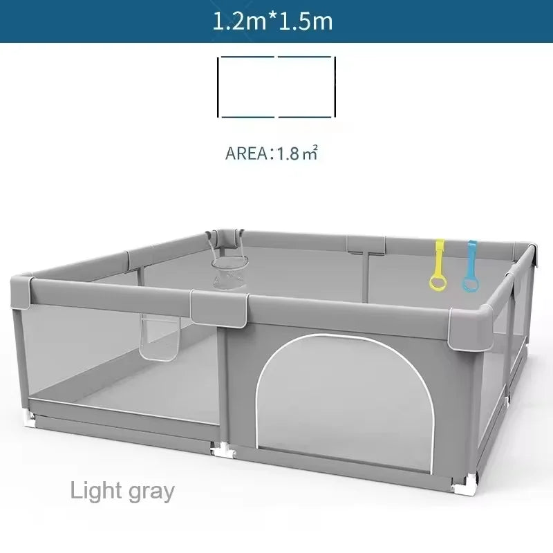 IMBABY Baby Playpen Corralito Playground With Safety Barrier Fence