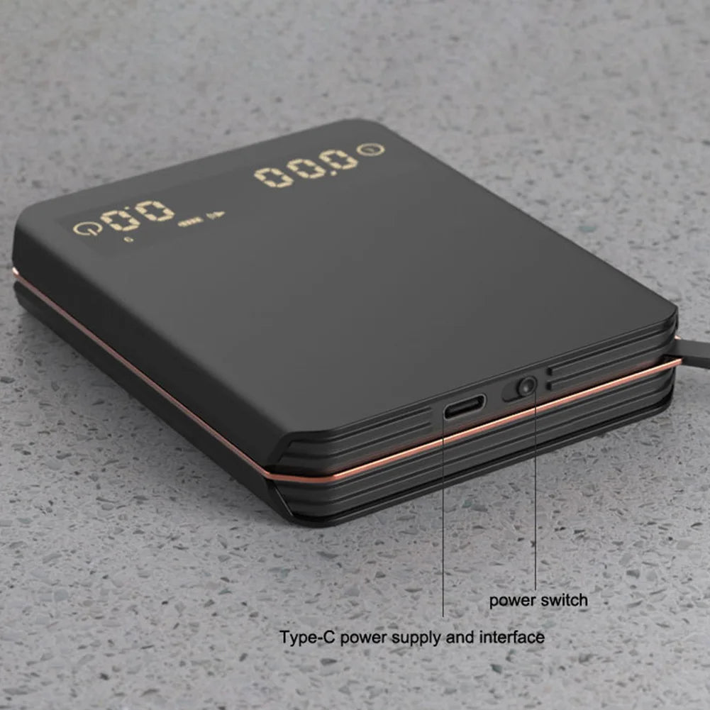 Electronic Coffee Scale with Timer LED Display Mini Coffee Scale High Precision Kitchen Scale for Espresso and Pour Over Coffee