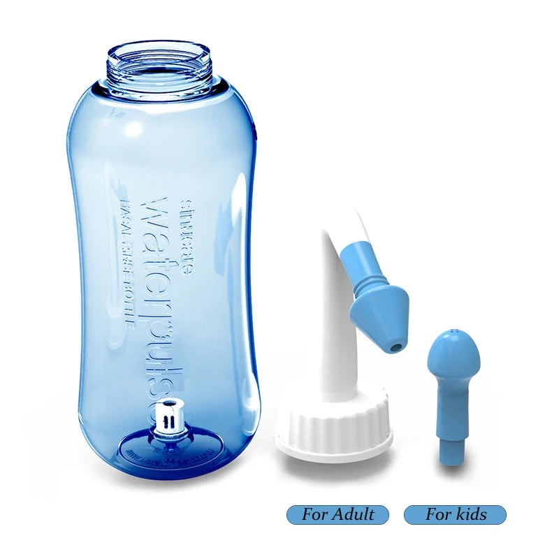Manual Nasal Irrigation Rinse Bottle For Sinus Cleansing