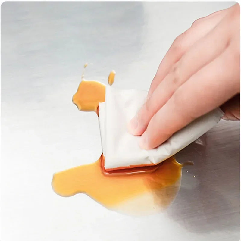 Self-Adhesive Wallpaper Waterproof Fireproof For Refrigerator Kitchen Walls