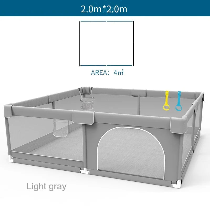 IMBABY Baby Playpen Corralito Playground With Safety Barrier Fence