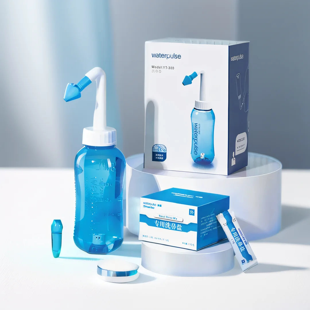 Manual Nasal Irrigation Rinse Bottle For Sinus Cleansing