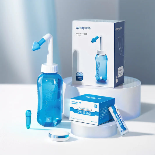 Manual Nasal Irrigation Rinse Bottle For Sinus Cleansing