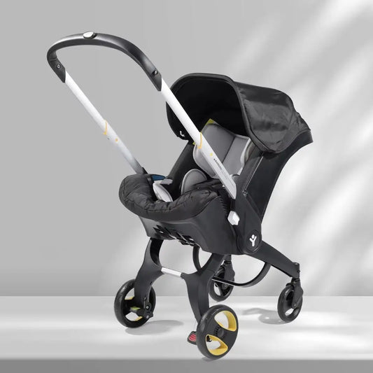 3 In 1 Baby Stroller With Car Seat Foldable Pram For Newborns