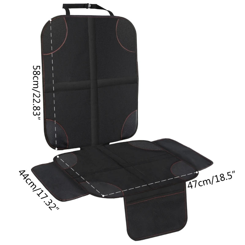 Universal Child Safety Seat Anti-Slip Anti-Scratch Mat Pads Waterproof Car Seat Protective Cover for-Baby Kid Protection