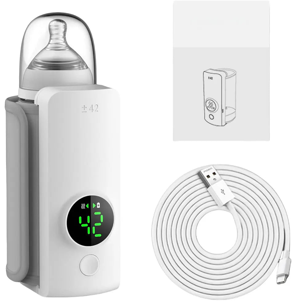 Portable Cordless Baby Bottle Warmer With Temperature Control