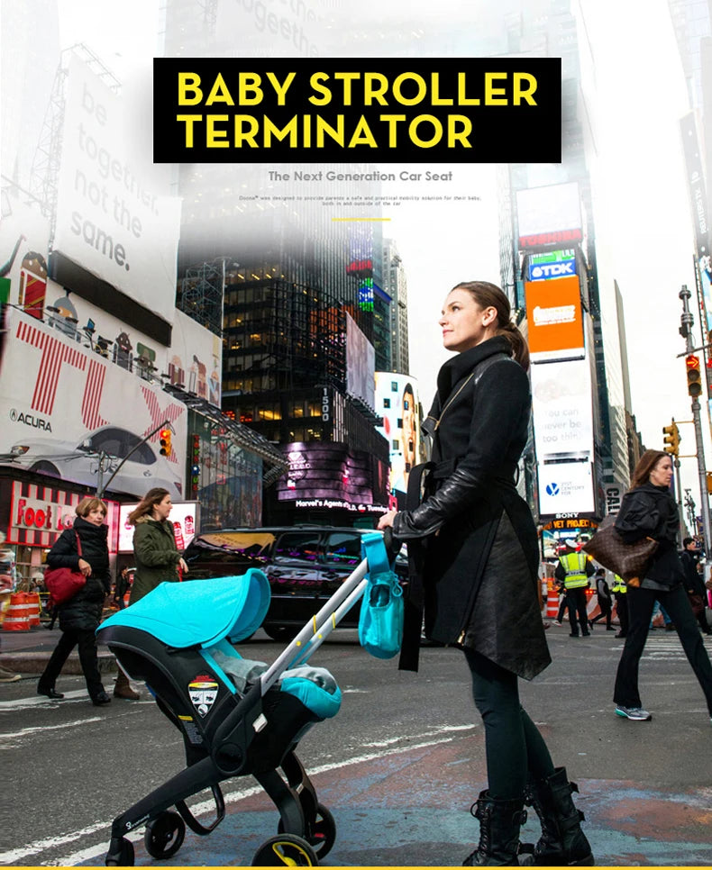 Baby Stroller For Newborns Multi-Functional Travel Pram