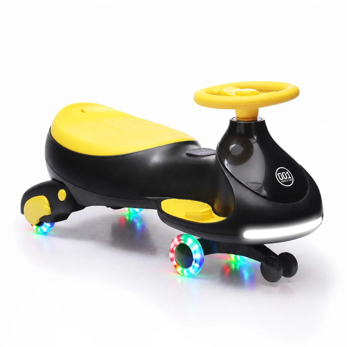 Ride On Electric Wiggle Car For Kids 12V 2-In-1 Indoor