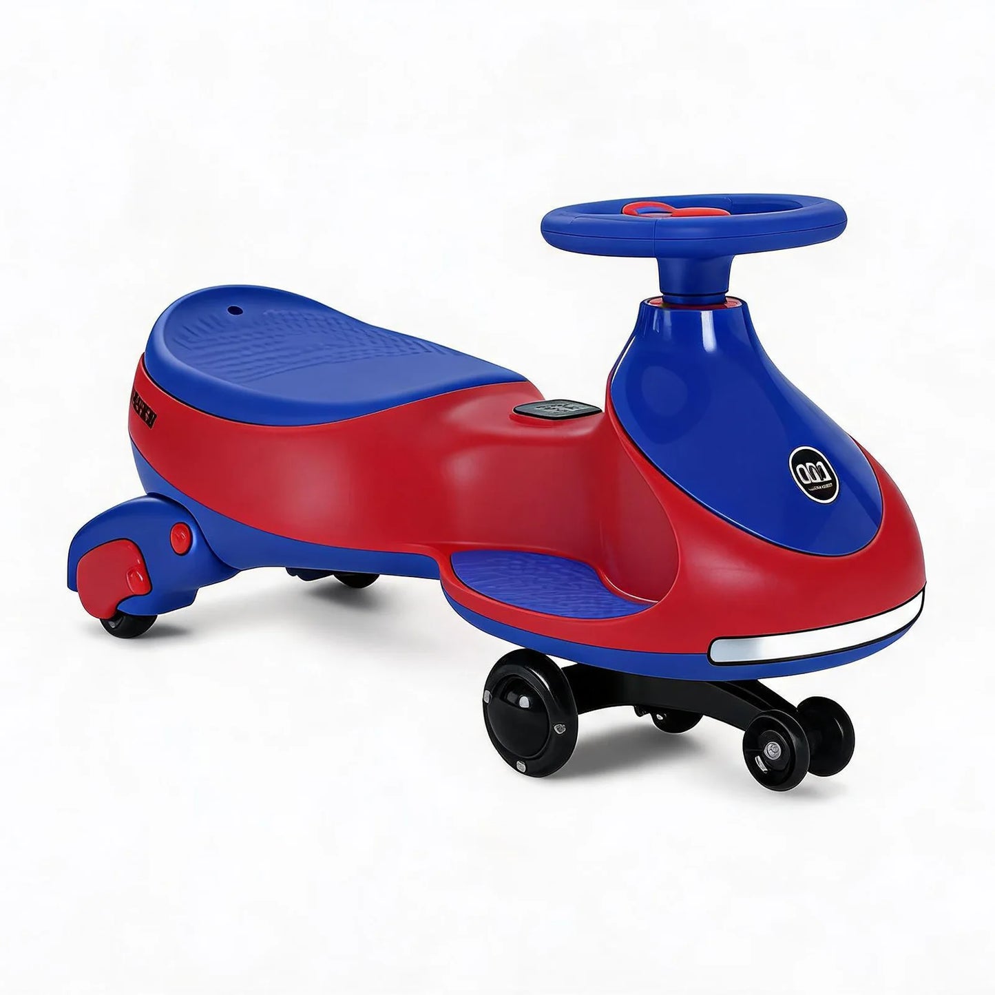 Ride On Electric Wiggle Car For Kids 12V 2-In-1 Indoor