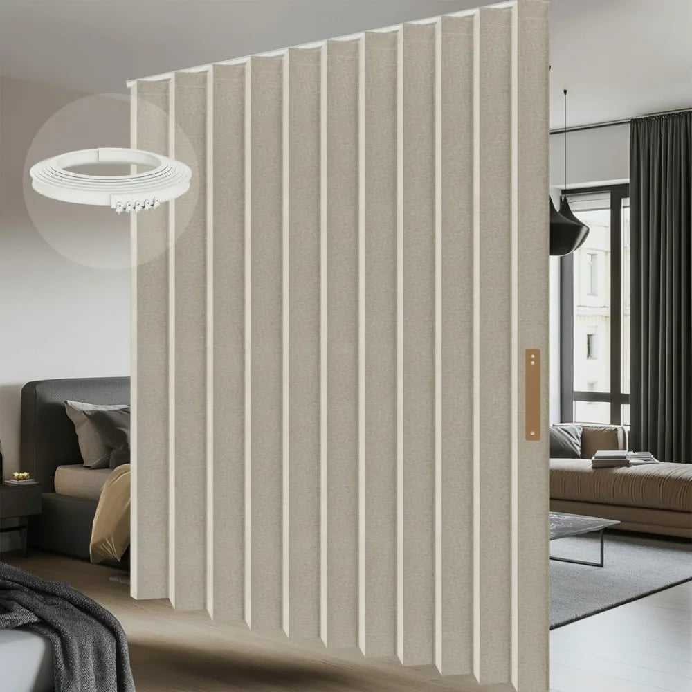 Blackout Room Divider Curtain Panel For Door And Office