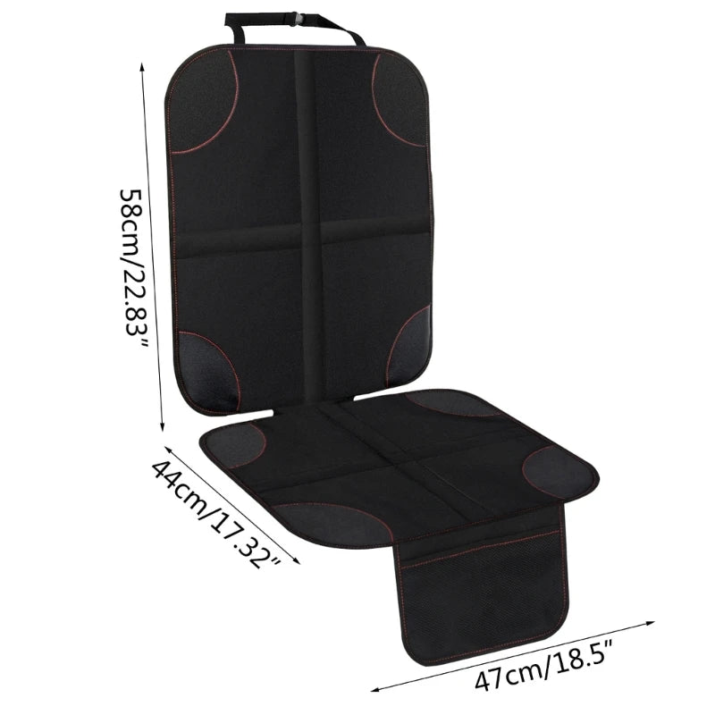 Universal Child Safety Seat Anti-Slip Anti-Scratch Mat Pads Waterproof Car Seat Protective Cover for-Baby Kid Protection