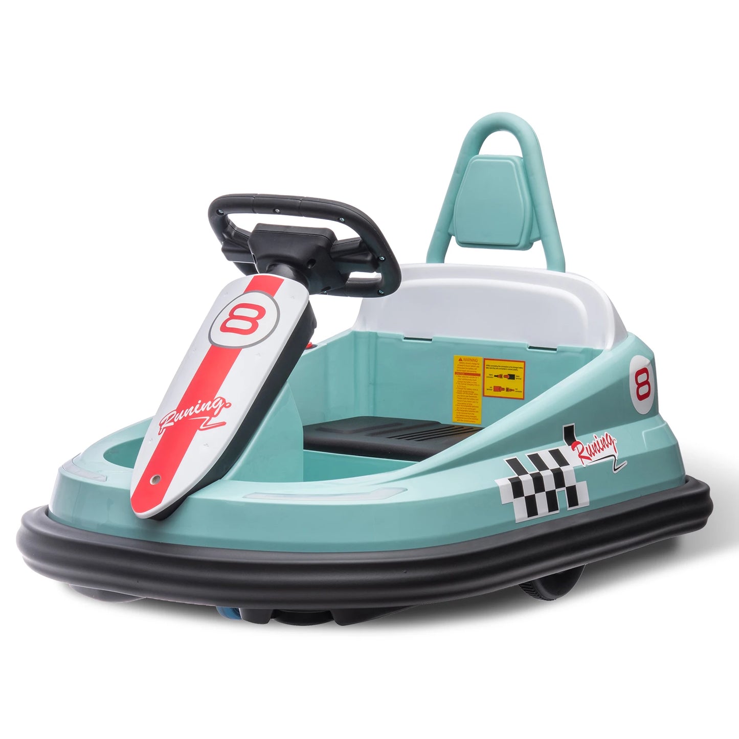 Studyset Toddler Bumper Car 6V Ride On 1.9 MPH Lights