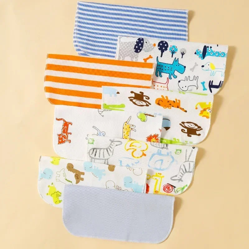 Newborn Cotton Baby Towels Set With Washcloths Premium