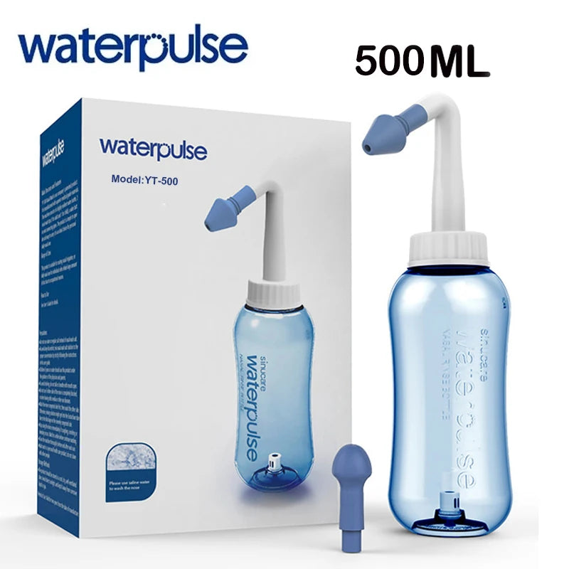Manual Nasal Irrigation Rinse Bottle For Sinus Cleansing