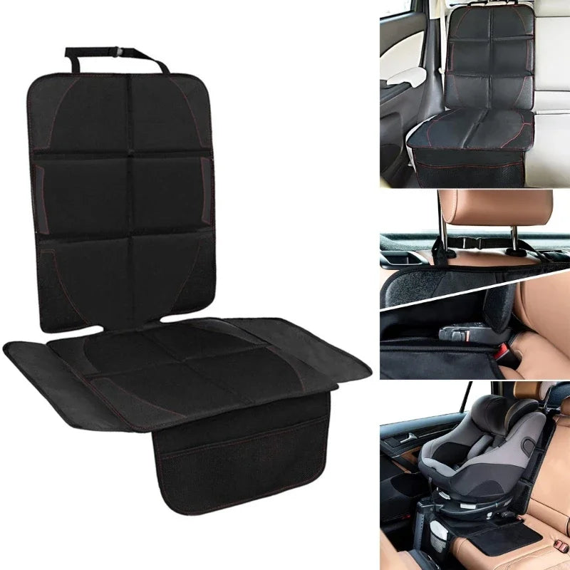 Universal Child Safety Seat Anti-Slip Anti-Scratch Mat Pads Waterproof Car Seat Protective Cover for-Baby Kid Protection