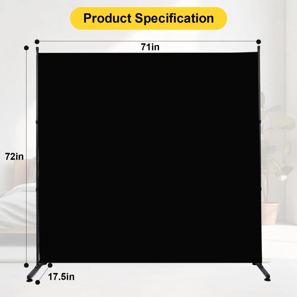 Privacy Room Divider Screen Portable Partition For Home Office