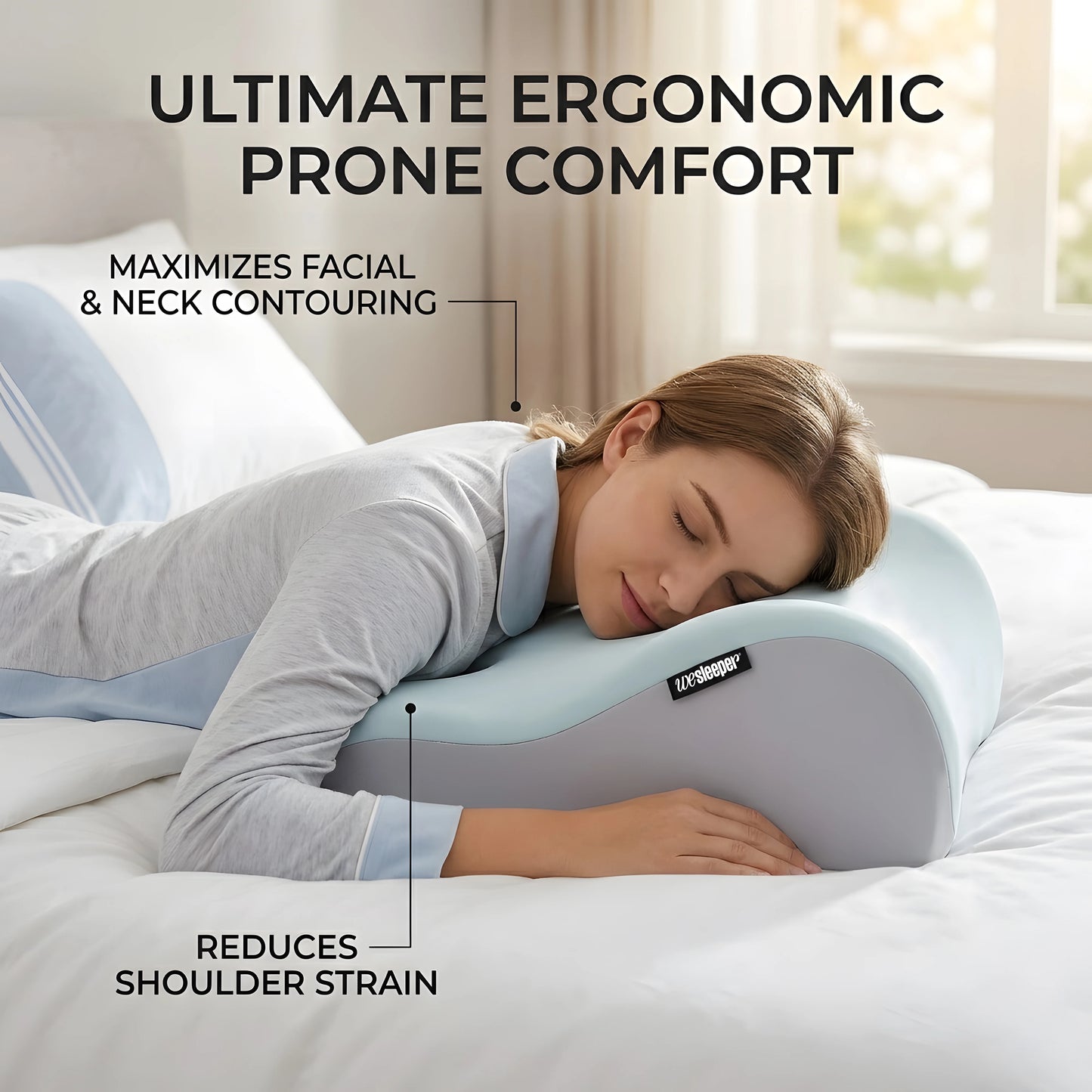 Upgraded Version Couple Pillow - Dual-Purpose for Sitting & Lying, Bed Suitable for, Spouses, Back - Dry Only, Comfortable & Breathable for Bed Or Couch Use