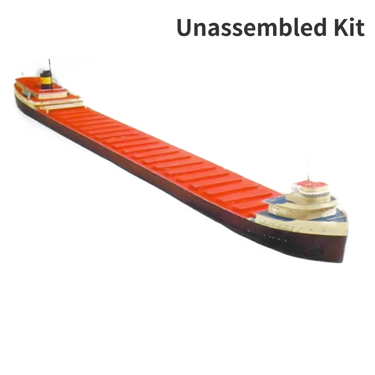 1Set 1/400 Scale American Great Lakes Freighter The SS Edmund Fitzgerald Ore Carrier Ship Paper Models Unassembled Kit Handcraft