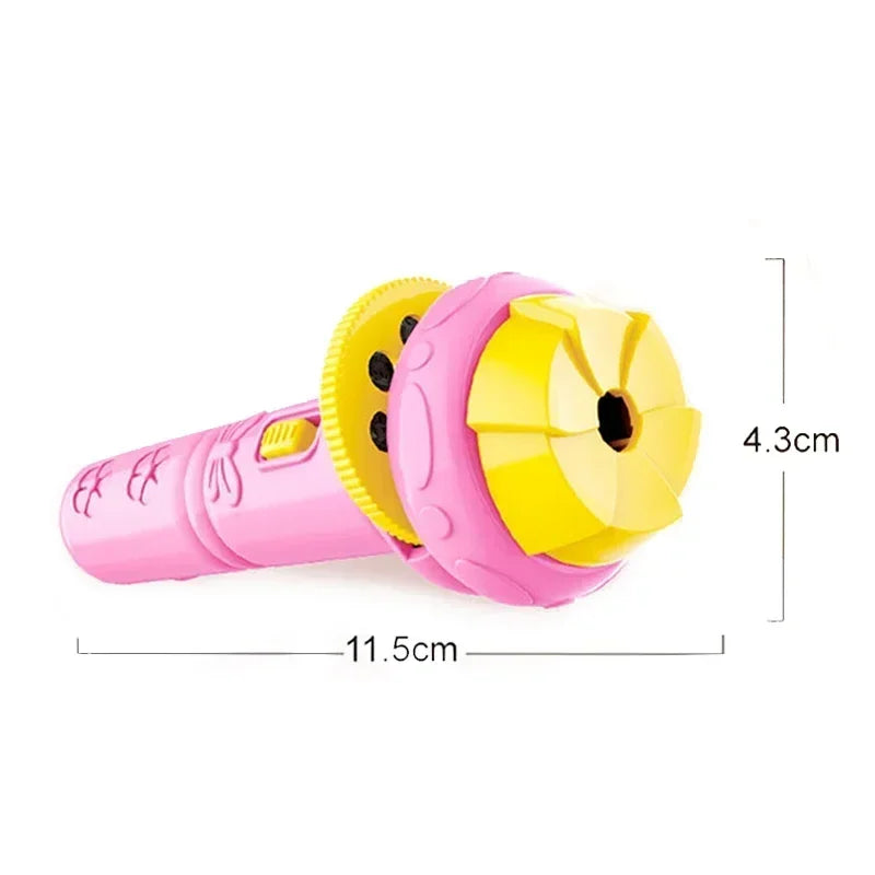 Flashlight Projector Torch Lamp Toy Cute Cartoon Creativity Toy Torch Lamp Flashlight Projector Toy Baby Sleeping Story Book