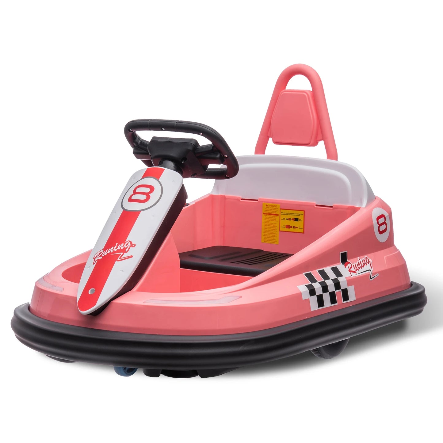 Studyset Toddler Bumper Car 6V Ride On 1.9 MPH Lights