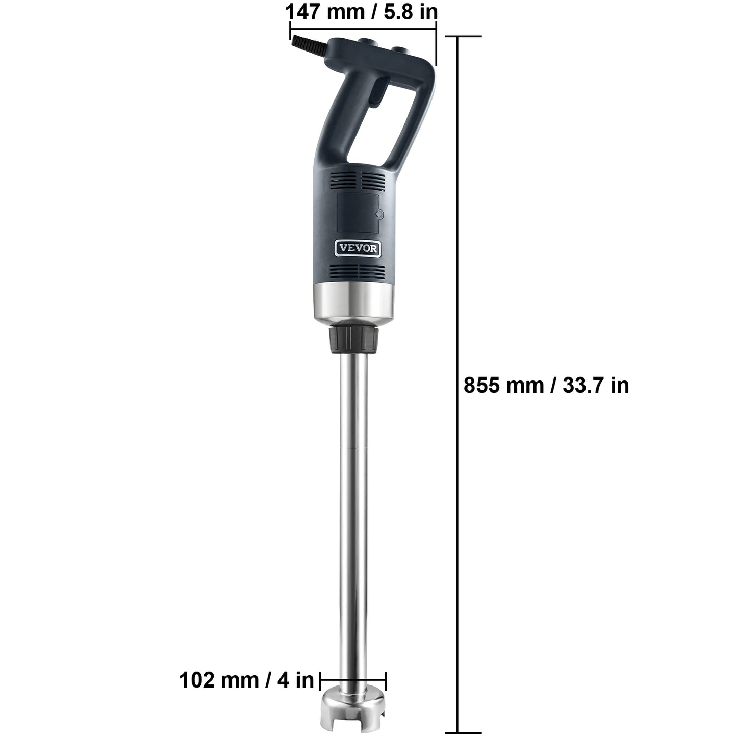 Succebuy Commercial Immersion Blender 500W Heavy Duty