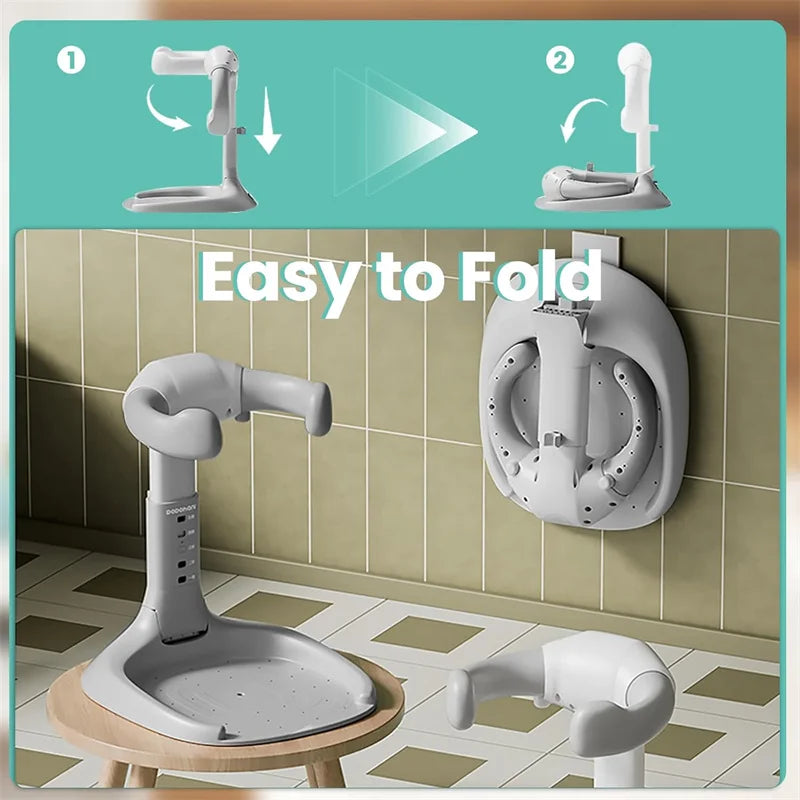 Foldable Baby Bath Stand Anti Slip Toddler Easy To Install