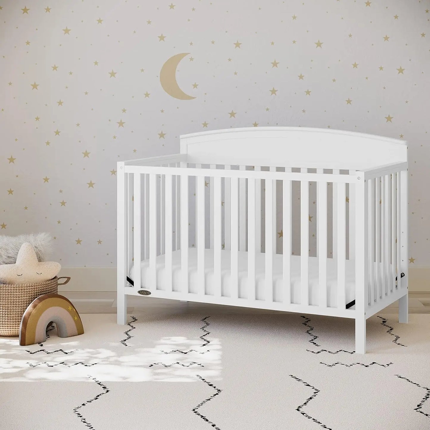 5-in-1 Convertible Crib GREENGUARD Gold Certified