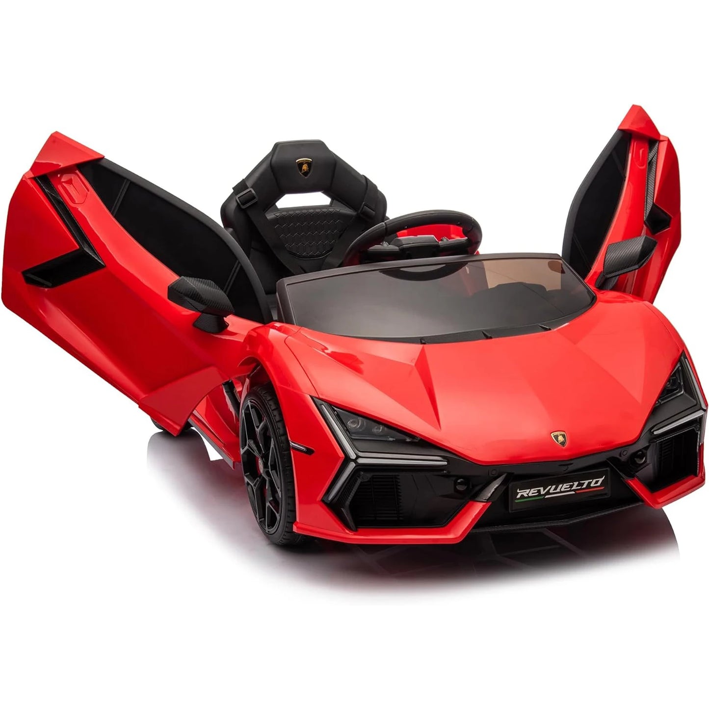 HiMISS Ride On Car Toy For Kids 3-6 Bluetooth Music