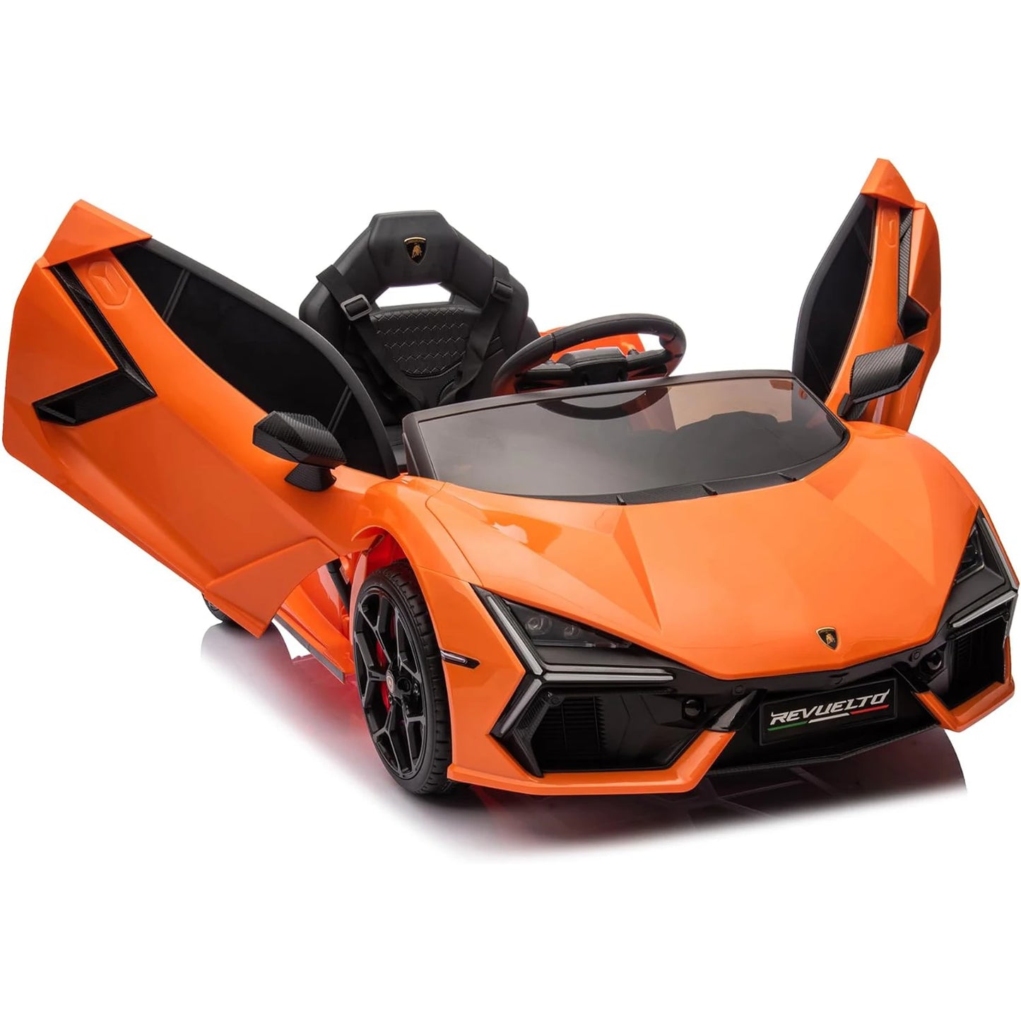 HiMISS Ride On Car Toy For Kids 3-6 Bluetooth Music