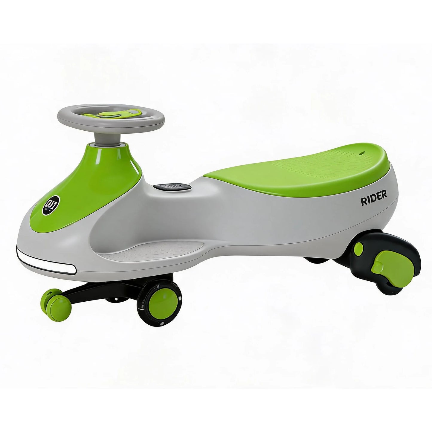 Ride On Electric Wiggle Car For Kids 12V 2-In-1 Indoor