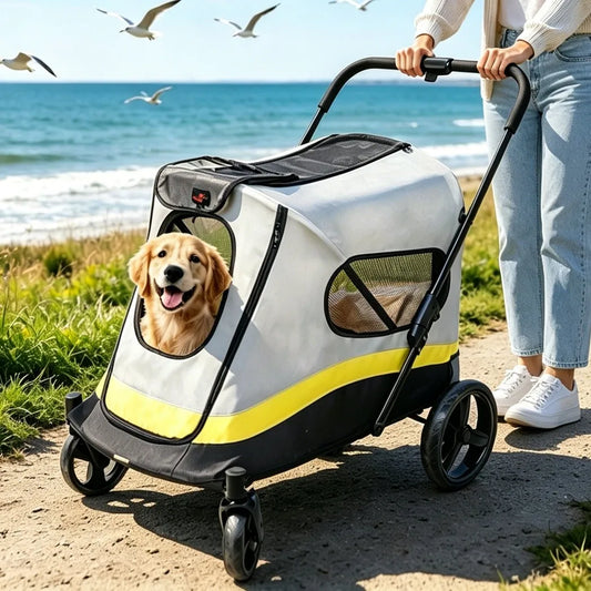 Bingopaw Portable Dual Entry All Terrain Pet Stroller