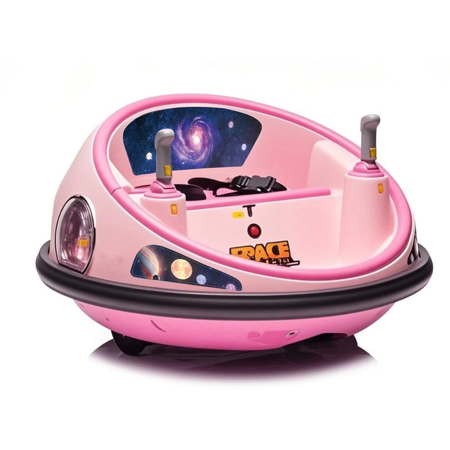 Ride on Electric Bumper Car for Kids Toddlers 12V 2-Speed 360° Spin with Remote Control Lights & Music for Boys & Girls Ages 1-5