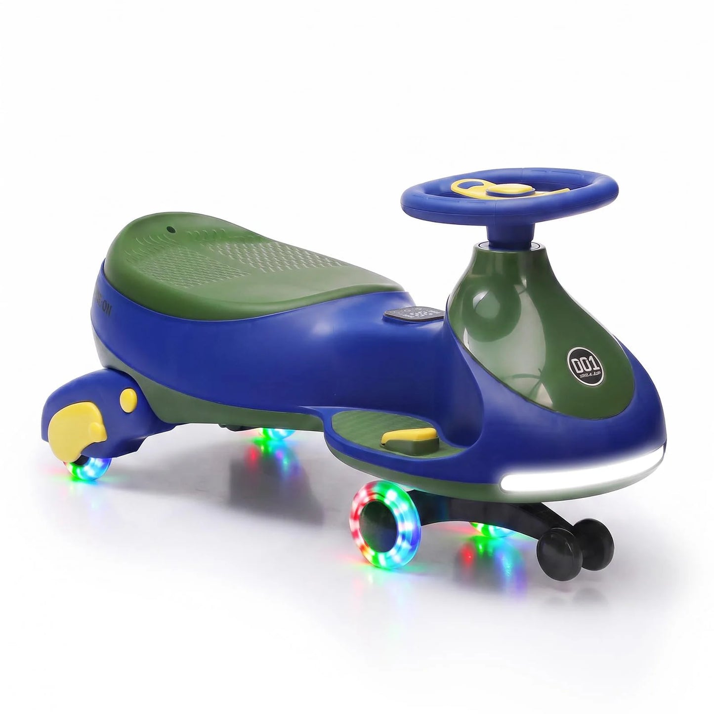 Ride On Electric Wiggle Car For Kids 12V 2-In-1 Indoor