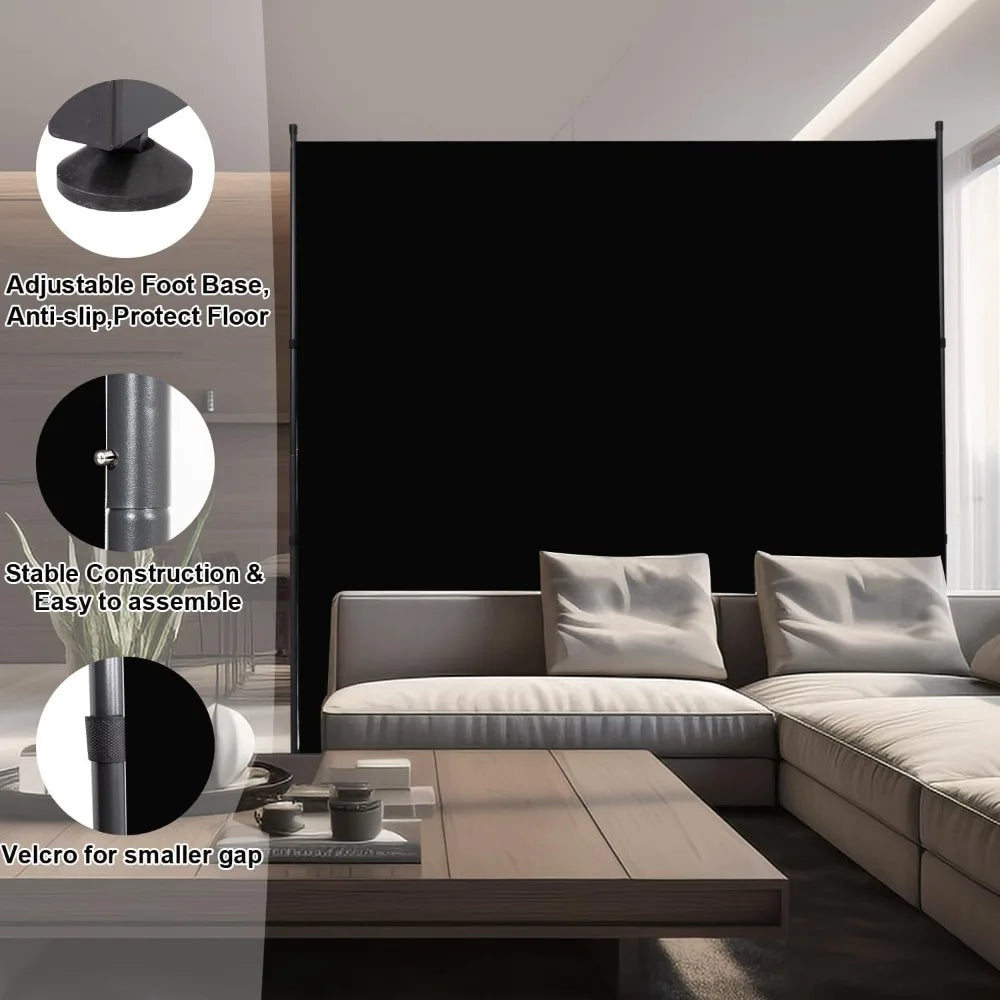 Privacy Room Divider Screen Portable Partition For Home Office