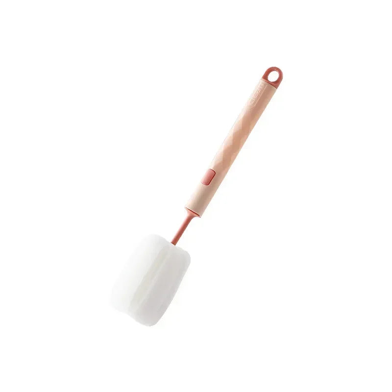 Removable Sponge Baby Bottle Brush For Easy Cup Cleaning