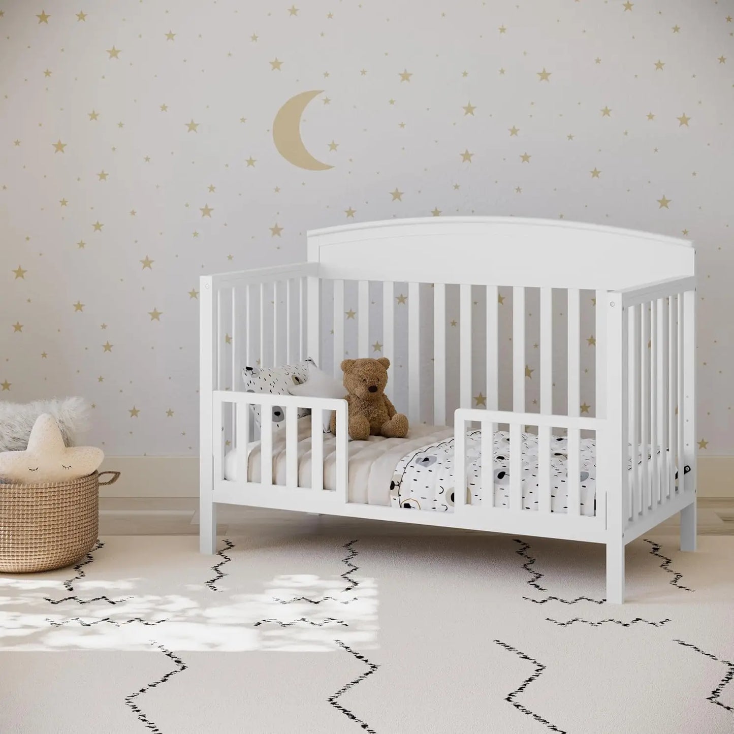 5-in-1 Convertible Crib GREENGUARD Gold Certified