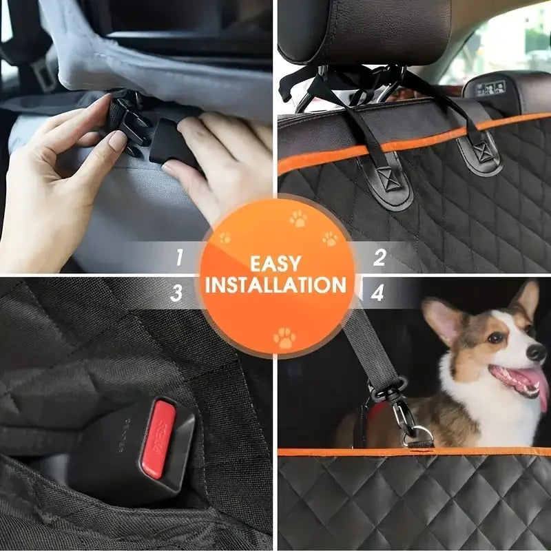 Dog Car Seat Cover Waterproof Hammock Nonslip Durable Seat Protector
